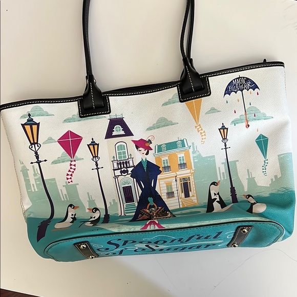 Disney Handbags - Disney Mary Poppins Dooney & Bourke Women's Tote Bag EUC